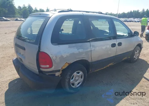 2000 Dodge Caravan from USA, damaged, VIN 2B4GP25R4YR737326
